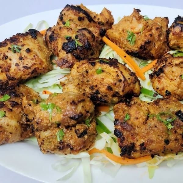 Chicken Achari Kebab.
